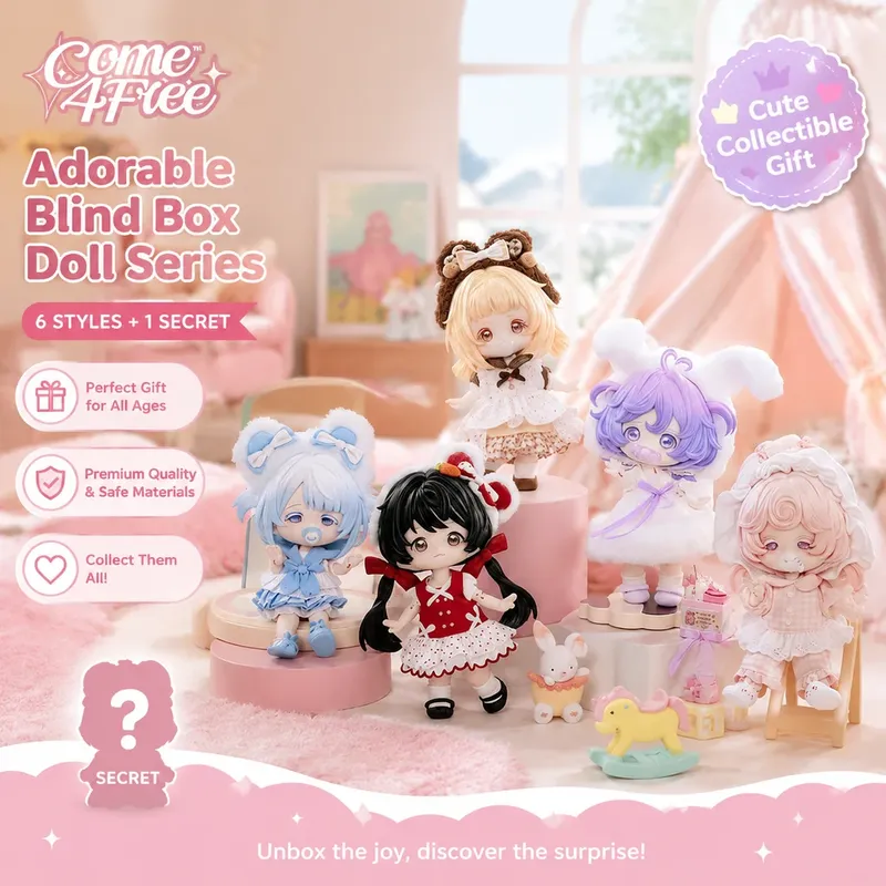 Collectible Collection - Come4free Blind Box Series Bjd Doll