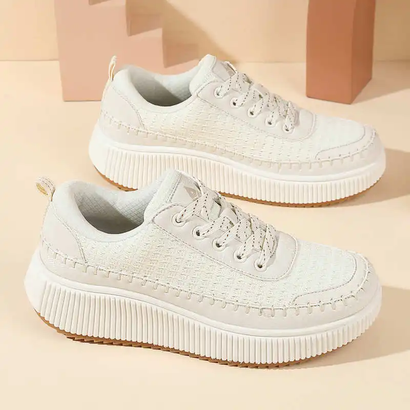 Small Vintage Collectible Items - Brown Shoes Woman Flats Autumn Boots