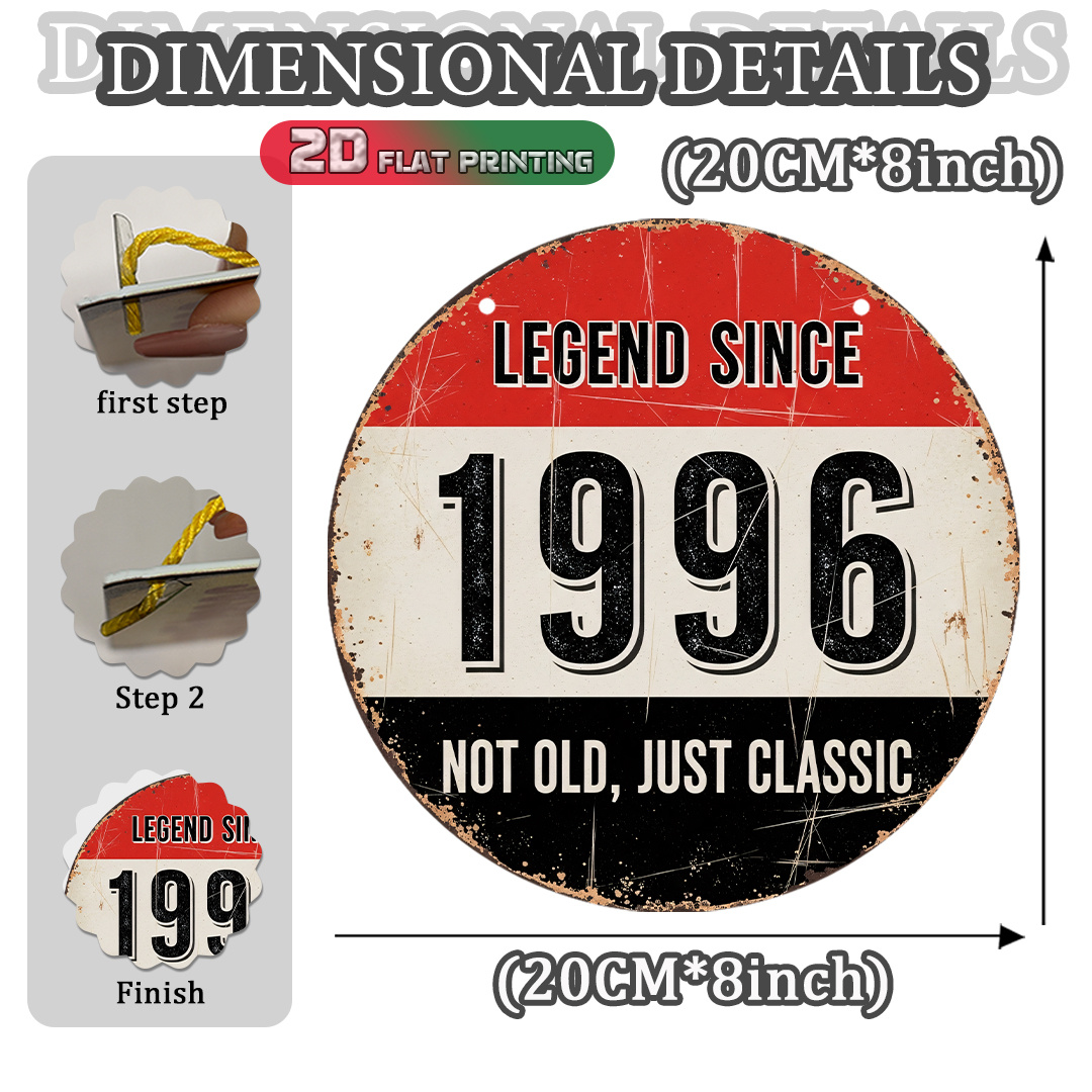 2D Flat, 1pc 1996 Vintage Alum - огляд і ціна Vintage Collectible Plates