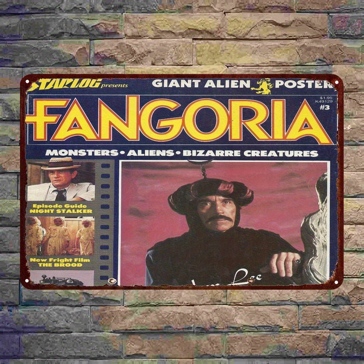 Vintage Fangoria Magazine Cove - огляд і ціна Vintage Collectible Tins