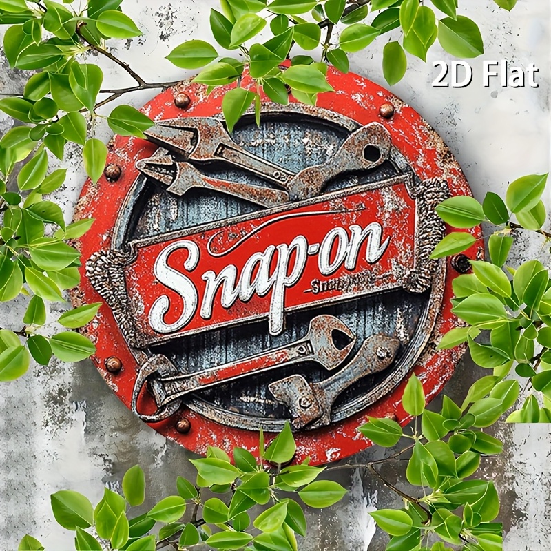 2D Flat 1pc Vintage Metal Sign - огляд і ціна Vintage Collectible Plates