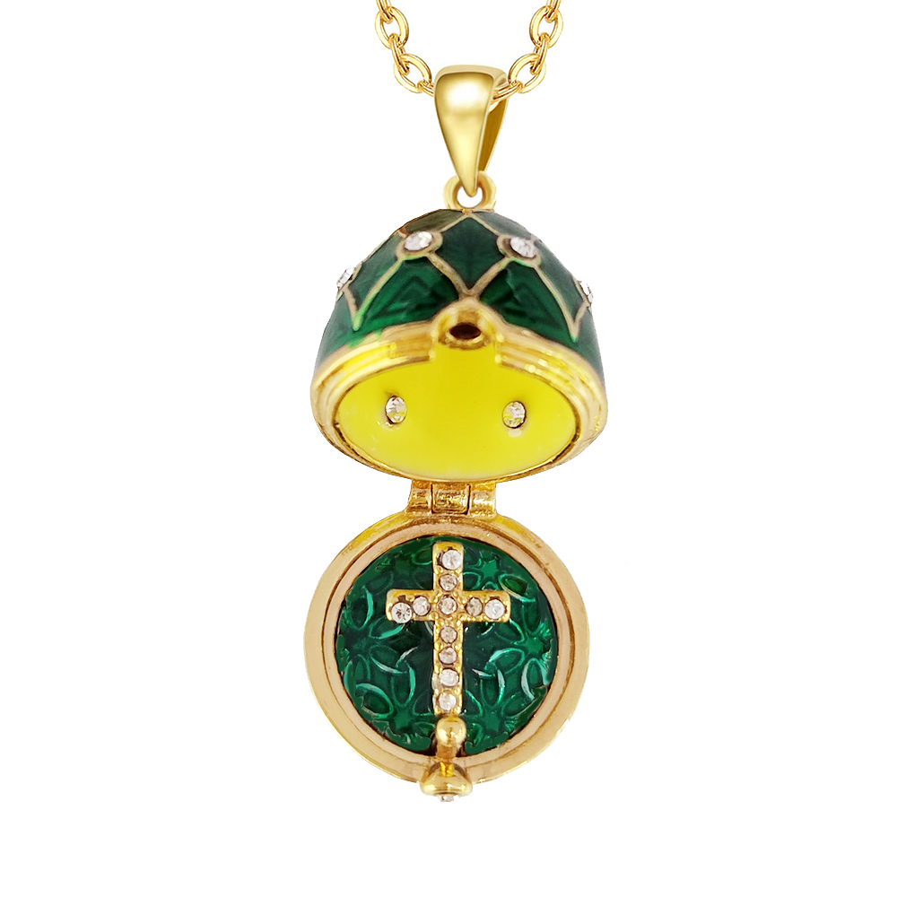 Enamel Faberge Easter Egg Pend - огляд і ціна Vintage Collectible Jewelry