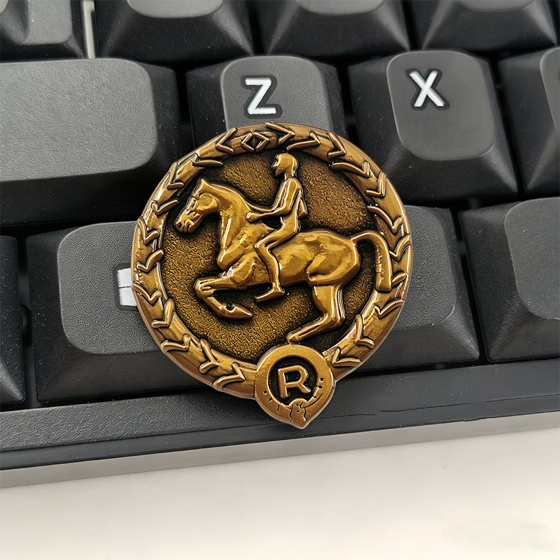 German Young Horseman Badge Ge - огляд і ціна Vintage Collectible Jewelry