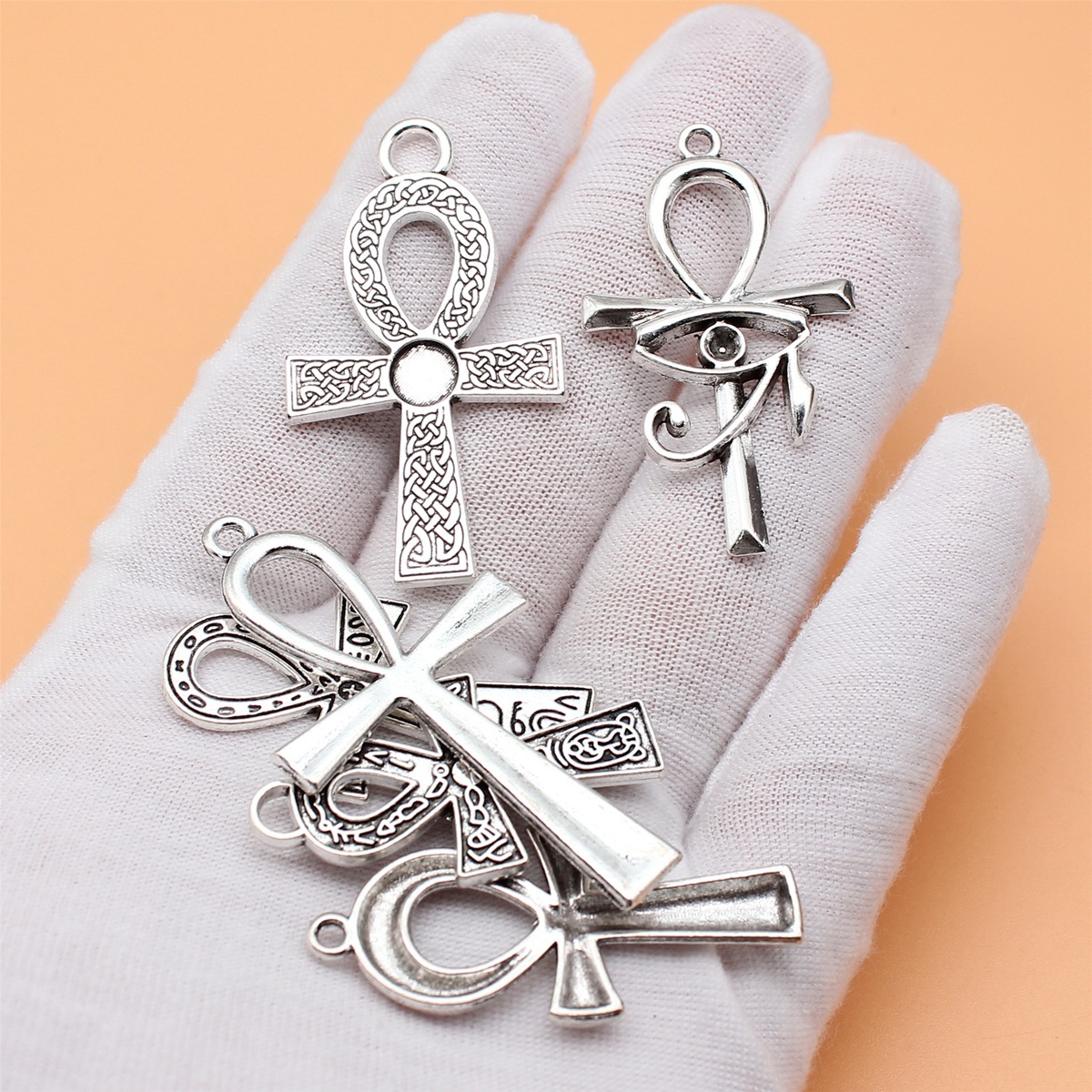6pcs Antique Silver Color Key  - огляд і ціна Vintage Collectible Jewelry