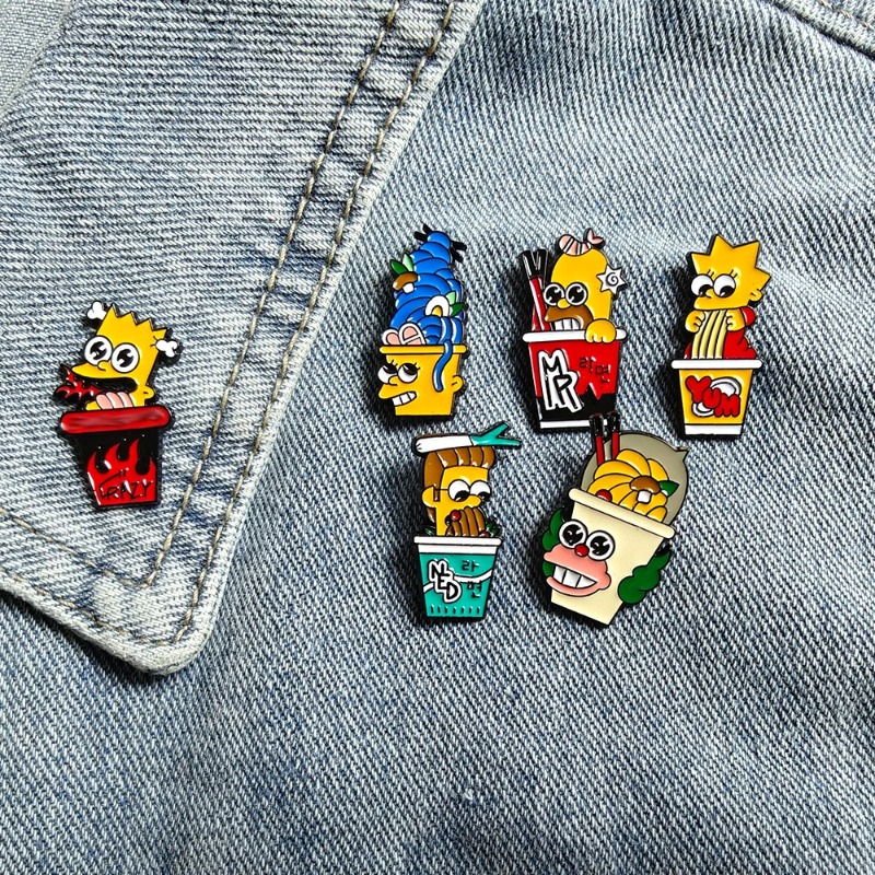6pcs Set The Simpsons Cute fun - огляд і ціна Vintage Item