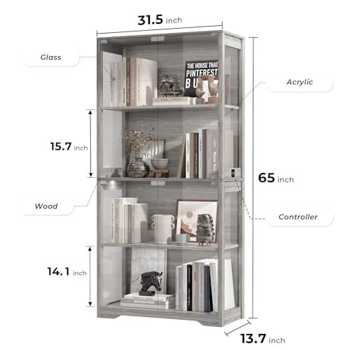 Display Cabinet with Glass Doo - огляд і ціна Collectible Collection