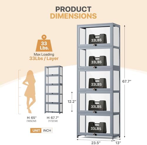 Display Cabinet, 5-Tier Displa - огляд і ціна Collectible Collection