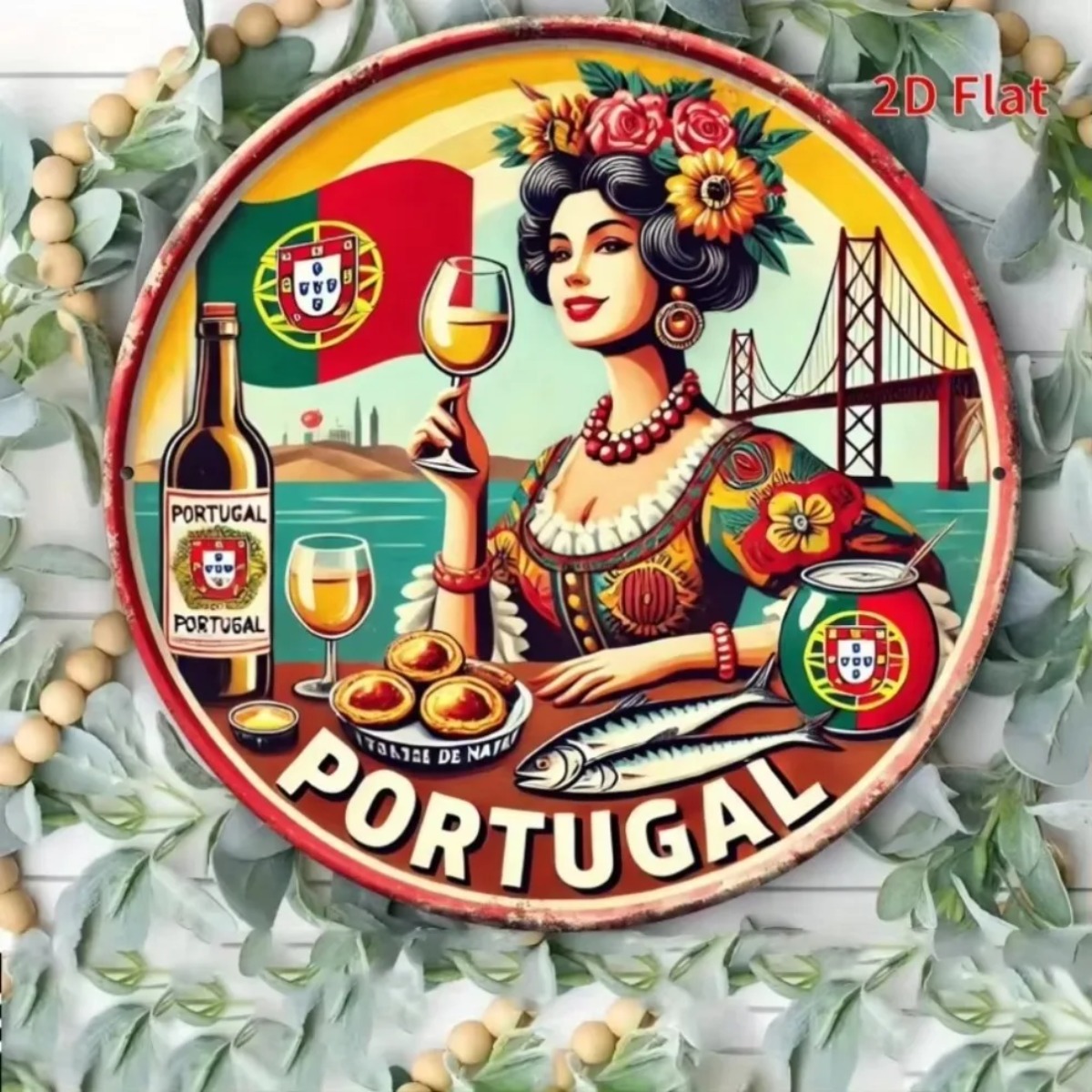 Vintage Retro Round Metal Tin  - огляд і ціна Vintage Collectible Tins