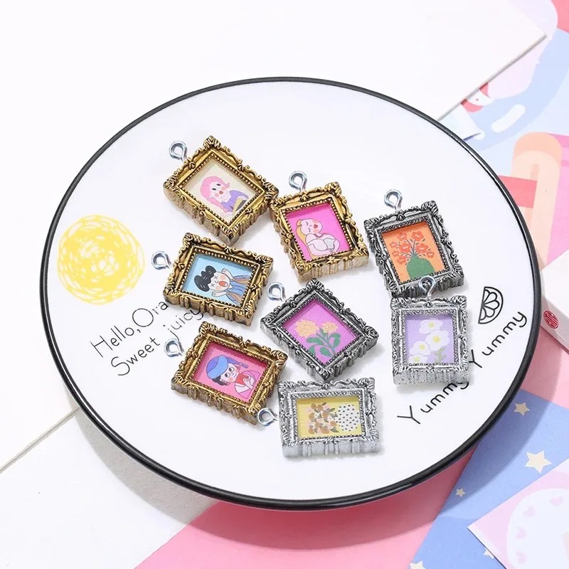 10Pcs Flatback Cabochon Vintag - огляд і ціна Vintage Collectible Item