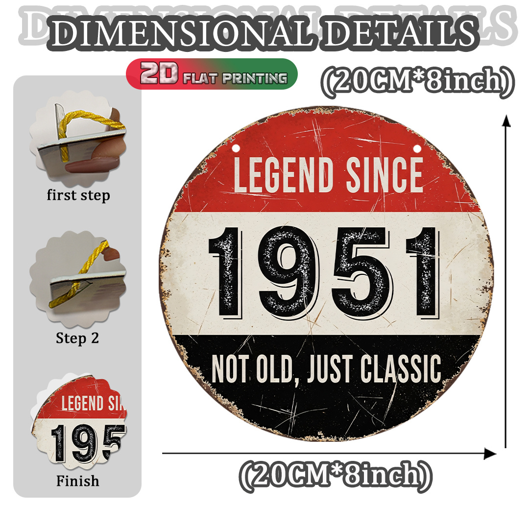 2D Flat, 1pc 1951 Vintage Alum - огляд і ціна Vintage Collectible Plates