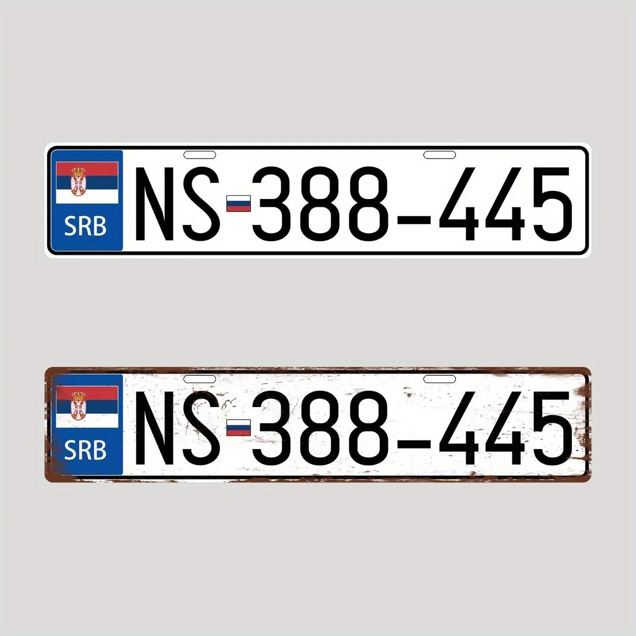 Customizable Retro Serbian Met - огляд і ціна Vintage Collectible Plates