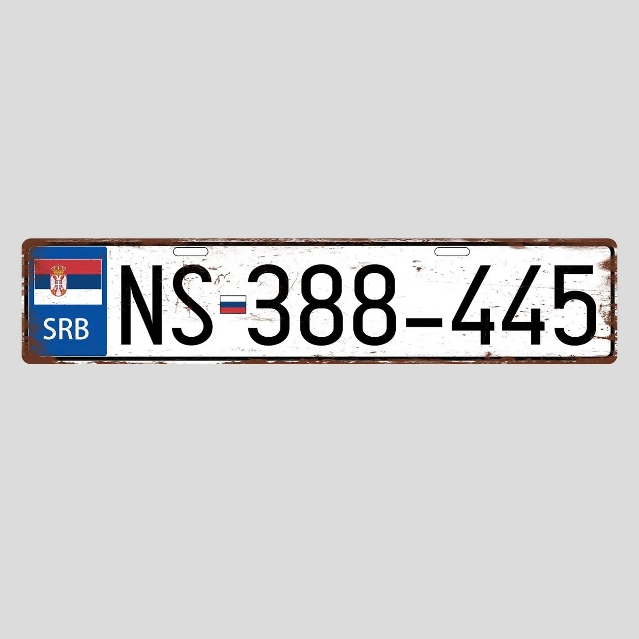 Customizable Retro Serbian Met - огляд і ціна Vintage Collectible Plates