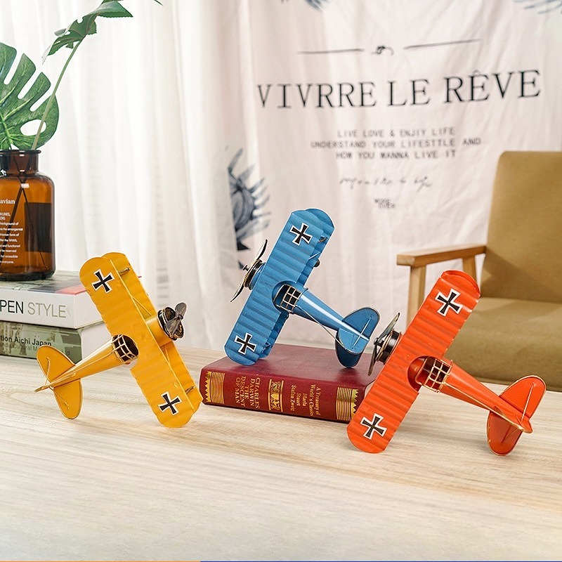 Vintage Retro Metal Plane Moto - огляд і ціна Vintage Collectible Tins