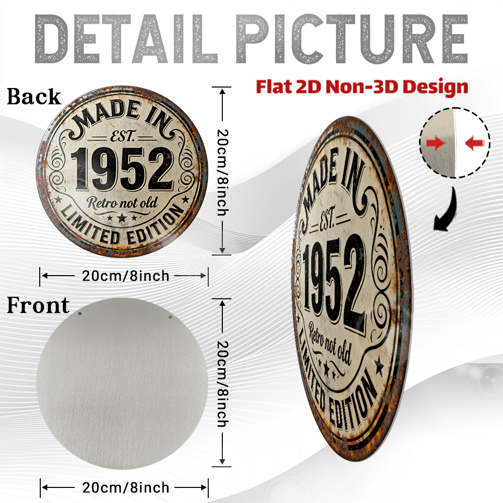 2D Flat, 1pc Vintage 1952 Limi - огляд і ціна Vintage Collectible Plates