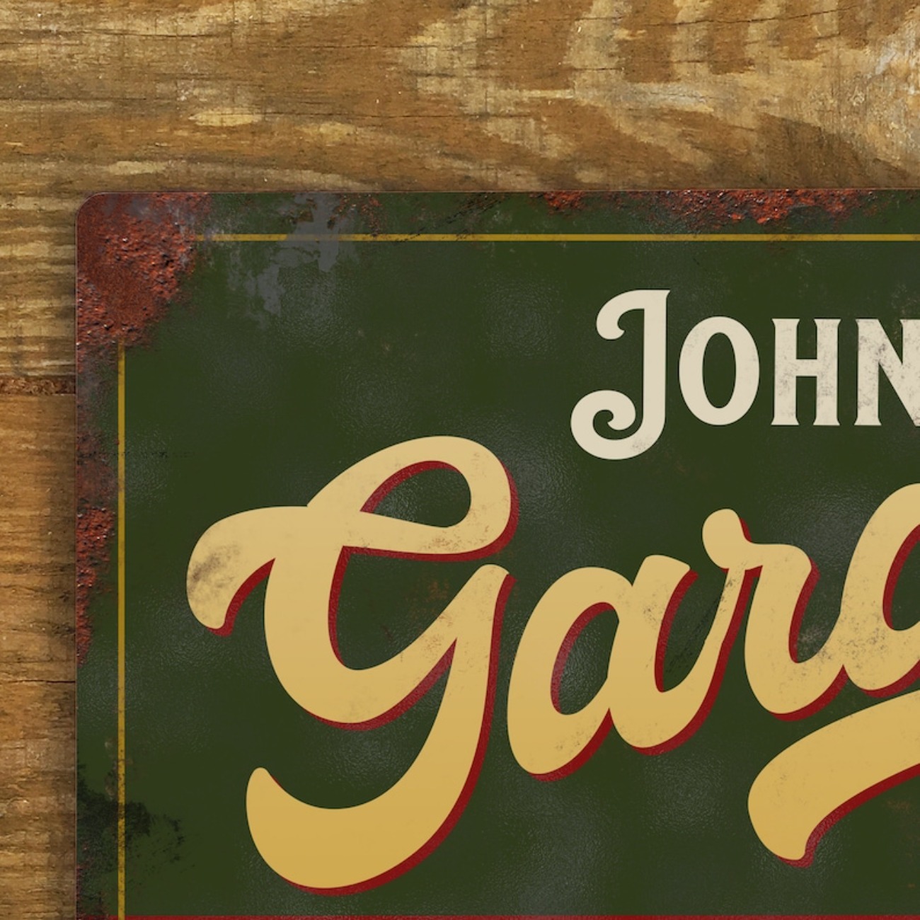 Custom Personalised Garage Met - огляд і ціна Vintage Collectible Plates