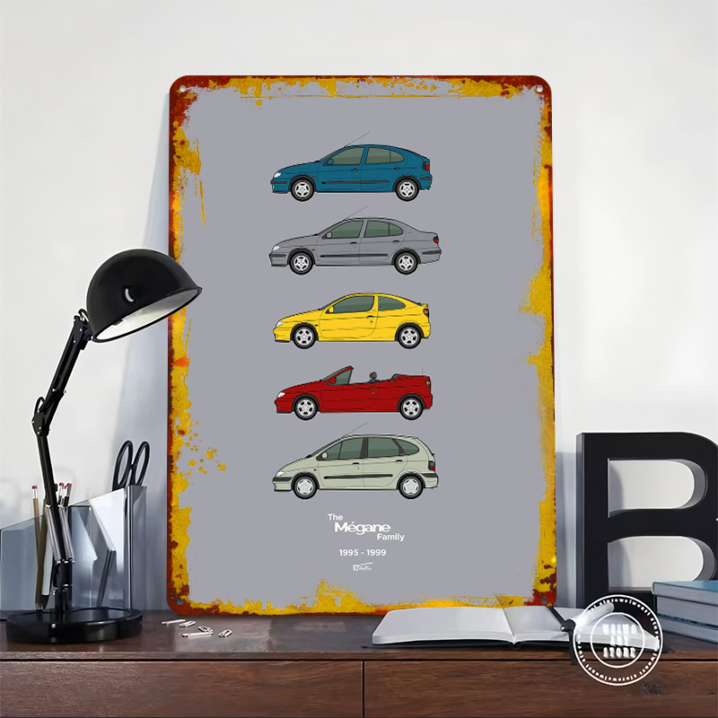 Sports Car Megane Collection 1 - огляд і ціна Vintage Collectible Tins