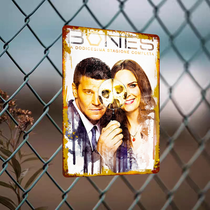 Bones Season 12 Poster Metal T - огляд і ціна Vintage Collectible Tins