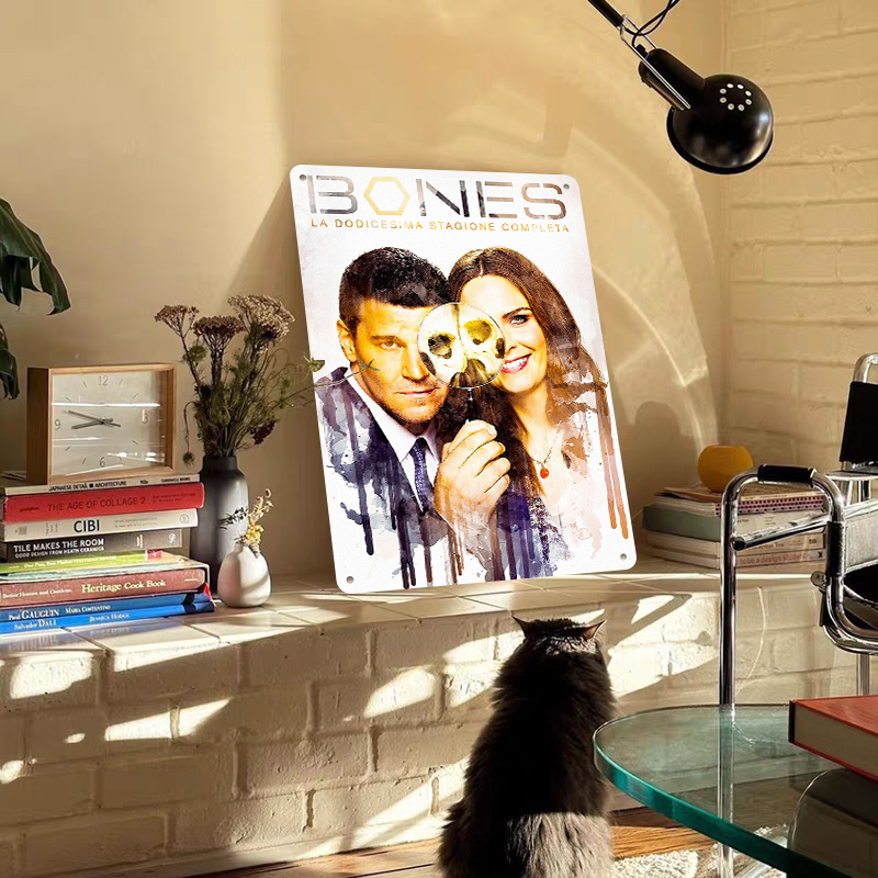 Bones Season 12 Poster Metal T - огляд і ціна Vintage Collectible Tins