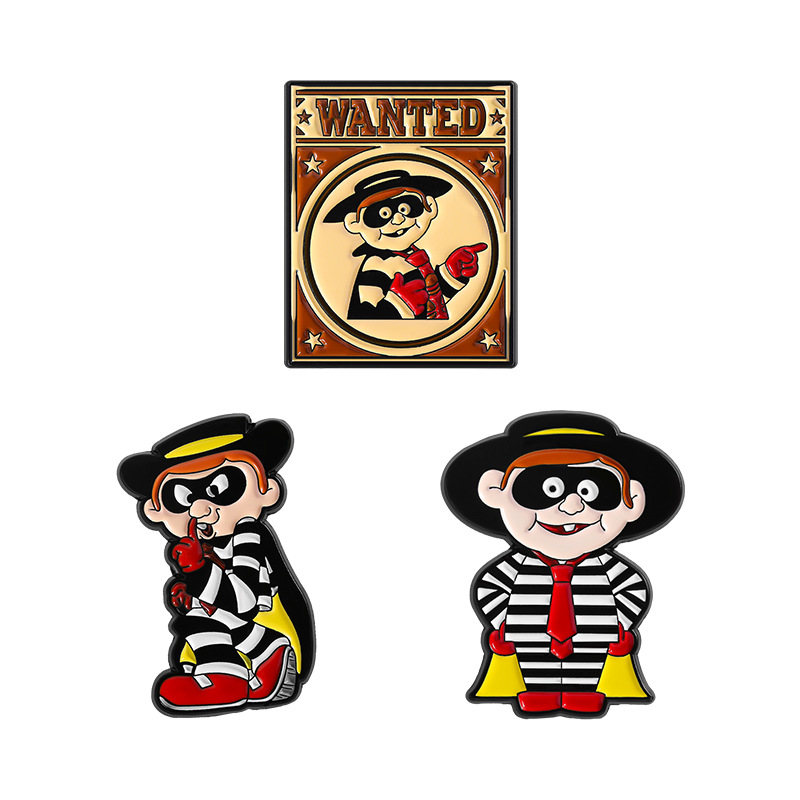 Vintage Hamburglar Enamel Pin  - огляд і ціна Vintage Collectible Jewelry